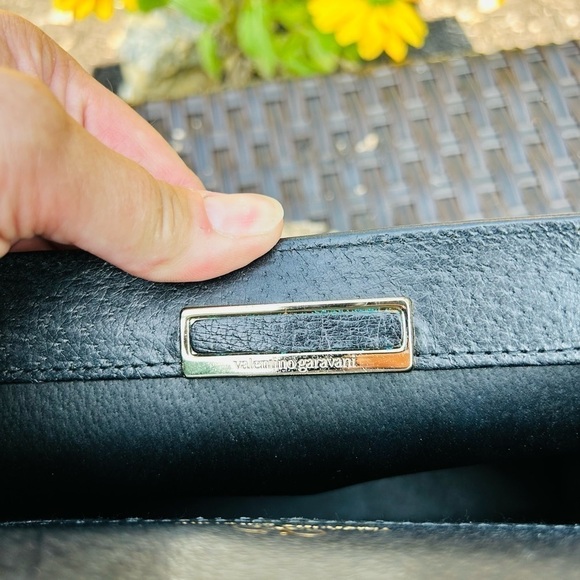Valentino Garavani Midnight Black Leather Handbag Satchel. 🌸💝🌸 - Picture 13 of 13